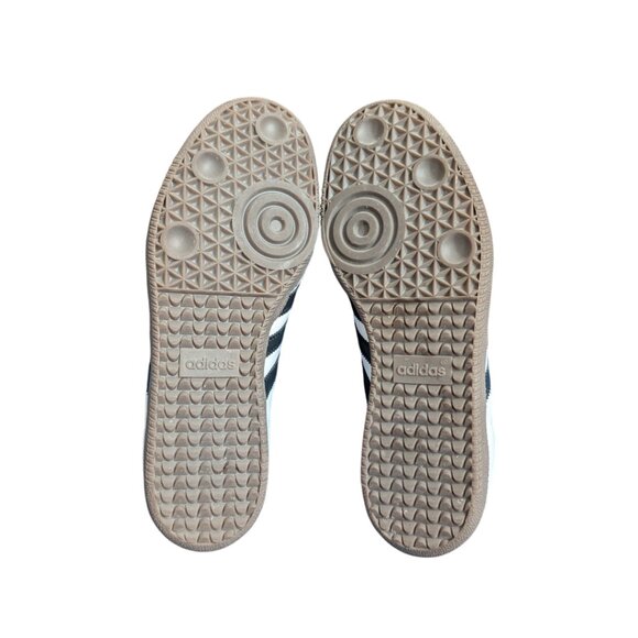 ADIDAS Samba OG Shoes NWT Cloud White/Black Men's 6.5/Women's 7.5 - Picture 4 of 7